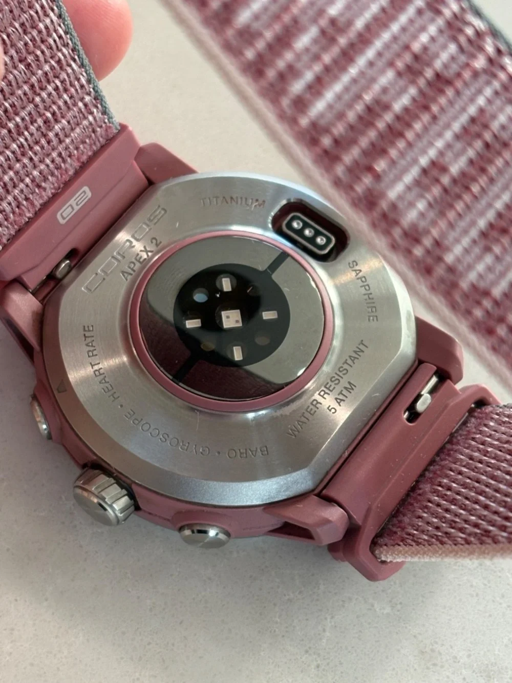 Coros Apex 2 in Dusty Rose **Hard to Find Color**
